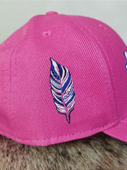 Boné Country Texas Farm Feminino Original Rosa Pena