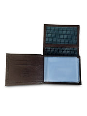 Carteira Slim Masculina em Couro Legítimo Estilo Country Paint Horse