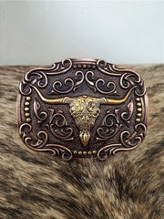 Fivela Ariat Country 11cm Western Premium Rodeio Dourado
