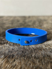 Pulseira Country Silicone Ariat Azul Claro Ajustável Premium