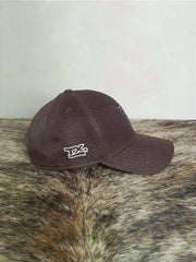 Boné Country Texas Farm Original Logo Camuflado Marrom
