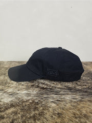 Boné Country Texas Farm Original Dad Hat Preto Logo