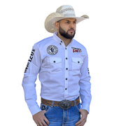 Camisão Masculino Estilo Contry Texana Pbr Farm Ox Cowboy 120x