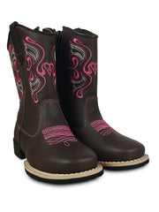 Bota Country Feminina Infantil Cano Longo Menina Top Jolimar