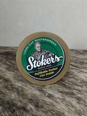 Fumo De Mascar Pote 340g Wintergreen Stokers