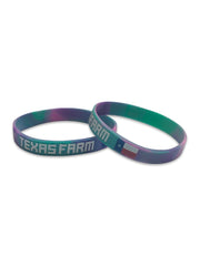 Pulseira Country Texas Farm Silicone Original Colorida