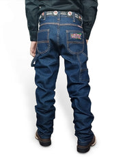 Calça Country Infantil Carpinteira Masculino Menino Cowboy