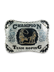 Fivela Estilo Country Team Roping Metal Cavalo Cavalgada Top