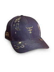 Boné Country Feminino Original Aba Curva Cowboy Texas Farm