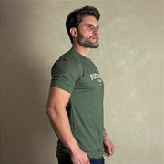 Camiseta Masculina Country Verde Original Agro Paint Horse