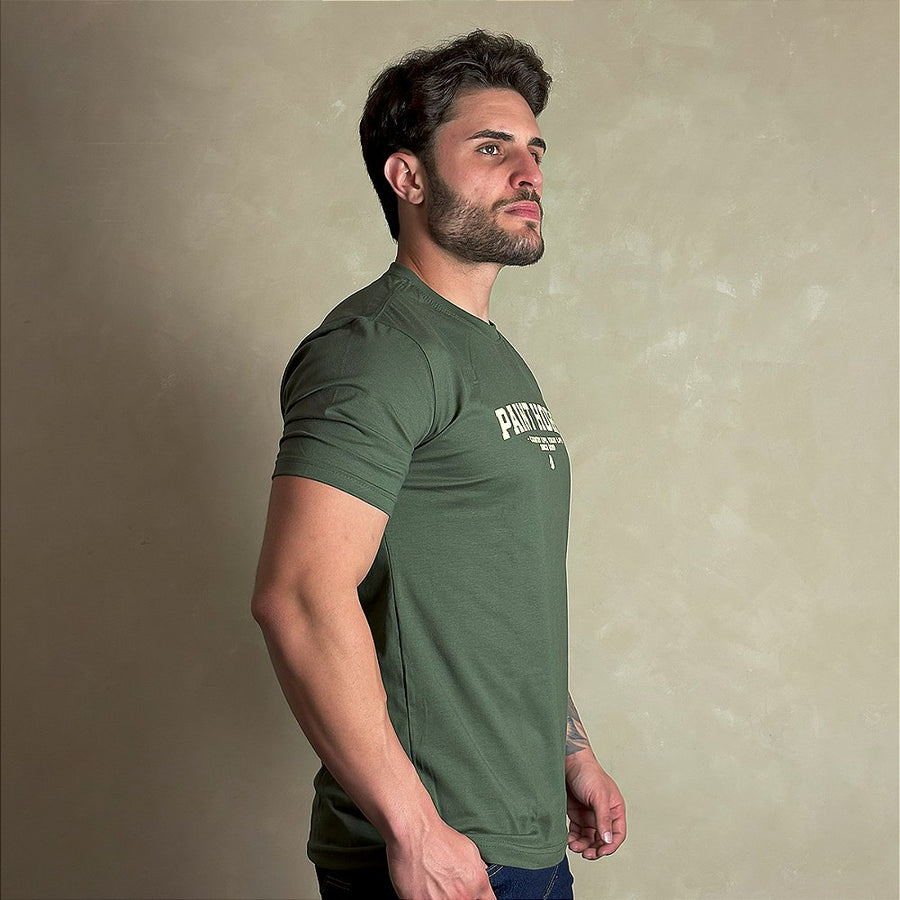 Camiseta Masculina Country Verde Original Agro Paint Horse