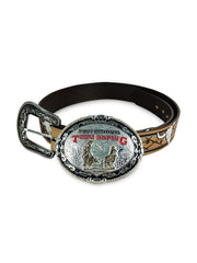 Fivela Estilo Country Team Roping Metal Cavalo Cavalgada Top