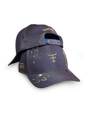 Boné Country Feminino Original Aba Curva Cowboy Texas Farm