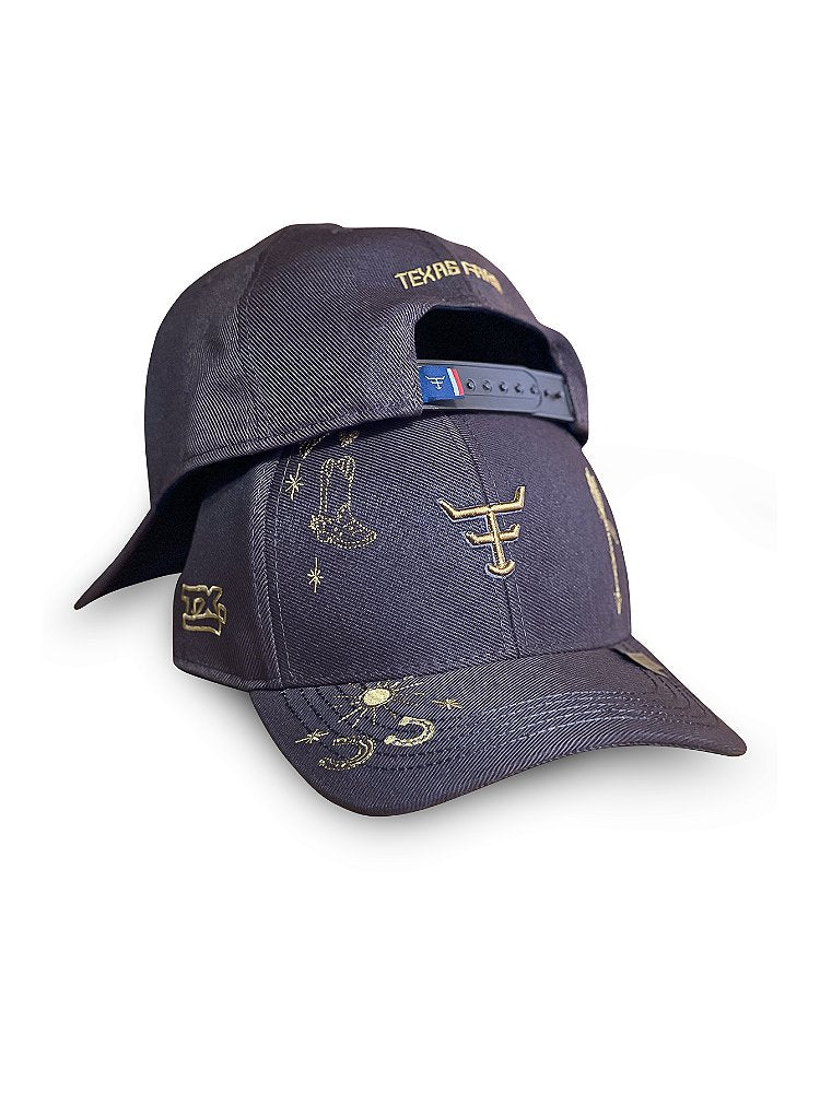 Boné Country Feminino Original Aba Curva Cowboy Texas Farm
