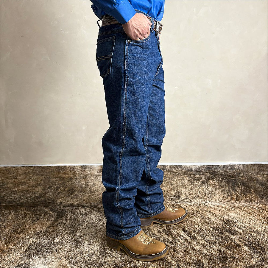 Calça Country Jeans Masculina Cowboy Rodeio Texana Grossa
