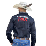Camisa Country Masculina Bordada Rodeio Comitiva Tx Cowboy 120x