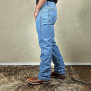 Calça Jeans Masculina Country Cowboy Rodeio Larga Pura Raça