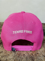 Boné Country Texas Farm Feminino Original Rosa Dragão
