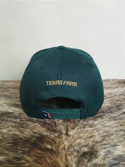 Boné Country Texas Farm Original Logo Camuflado Verde