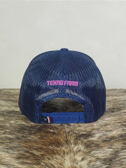 Boné Country Texas Farm Feminino Original Aba Curva Colorido