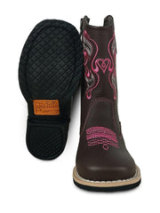 Bota Country Feminina Infantil Cano Longo Menina Top Jolimar