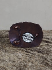 Fivela Country Baralho Bronze Western Rodeio Cowboy Barretos