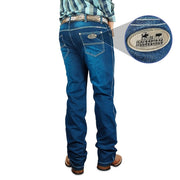 Calça Jeans Tradicional Lisa Farm Homem Com Lycra Os Boiadeiros