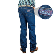 Calça Jeans Masculina Tradicional Reforçada Trabalho Boiadeiros