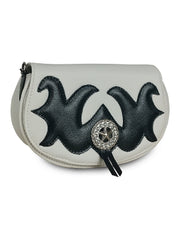 Bolsa Feminina Country Meia Lua Pequena Ana Castela Rodeio