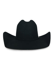 Chapéu Country Preto Aba 10 Lã Feltro Rodeio Cowboy Eldorado