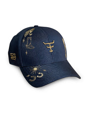 Boné Country Feminino Original Aba Curva Cowboy Texas Farm