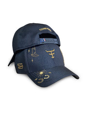 Boné Country Feminino Original Aba Curva Cowboy Texas Farm