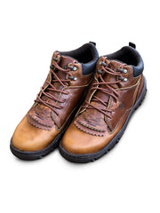 Tenis Country Coturno Classic Couro Atlantic Bico Redondo