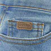Calça Jeans Feminina Tradicional Com Elastano Cós Alto Pura Raça