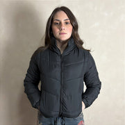 Jaqueta Feminina Puffer Blusa Frio Inverno Bobojaco Preto