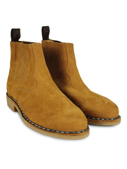 Bota Botina Masculina Country Couro Vira Francesa Garotti
