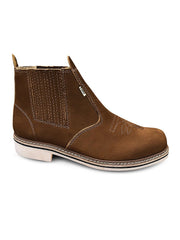 Botina Country Masculino Homem Rodeio Cowboy Trabalho Agro