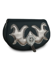 Bolsa Feminina Country Meia Lua Pequena Ana Castela Rodeio
