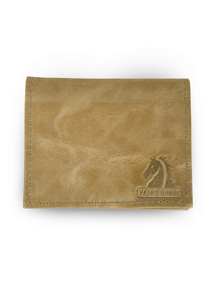 Carteira Couro Legítimo Masculina Country Slim Paint Horse