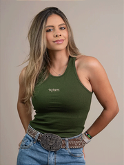 Camiseta Regata Texas Farm Original Canelada Western Agro