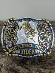 Fivela Master Bucking Bull Rider Country Dourada Cowboy
