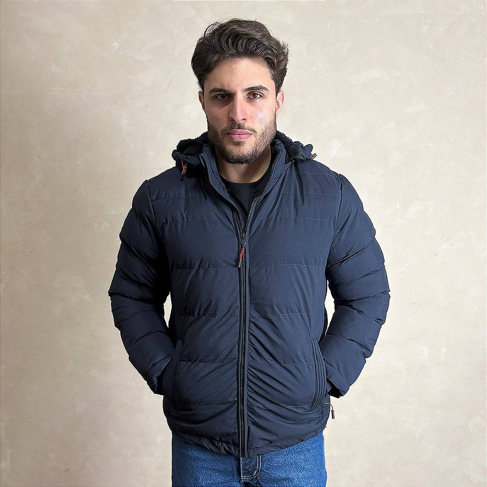 Jaqueta De Frio Intenso Casaco Forrado Estiloso Puffer