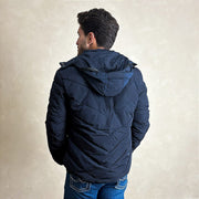 Jaqueta Masculina Puffer Blusa De Frio Inverno Com Capuz