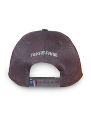 Boné Country Texas Farm Original Aba Curva Fechado Americano
