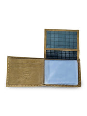 Carteira Slim Masculina em Couro Legítimo Estilo Country Paint Horse