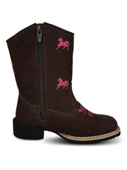 Bota Country Feminina Infantil Cano Longo Menina Top Jolimar