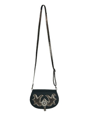 Bolsa Feminina Country Meia Lua Pequena Ana Castela Rodeio