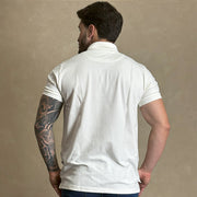 Camiseta Texas Farm Polo Masculina Algodão Original Branca