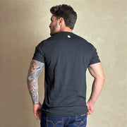 Camiseta Masculina Country Fine Preta Original Paint Horse