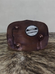 Fivela Bull Rider Bronze Master Country Cowboy Rodeio Western